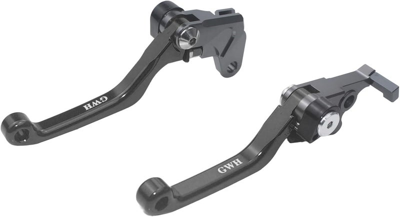 Adsspro Motorcycle Billet Foldable Brake Clutch Lever Handle CNC Aluminum Pivot for DRZ400 DRZ400S DRZ400SM DRZ400E 00-23 DR250R 97-00 DR200S 15-19 Dirt Pit Bike Motocross Motorbike - Image 1